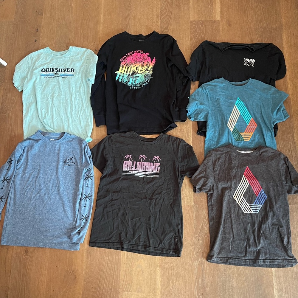 Boys L surf shirts